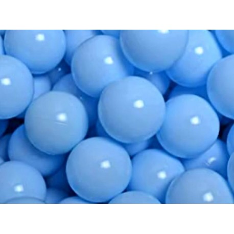 NC Ensemble De Boules En Plastique, 50 Pcs, Bleu Bébé