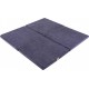 NC Bébé Carré 120x120cm Tapis De Jeu Pour Enfants, Velvet, Gris-bleu