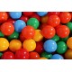 NC Ensemble De Boules En Plastique, 50 Pcs, Jaune/rouge/orange/vert/bleu