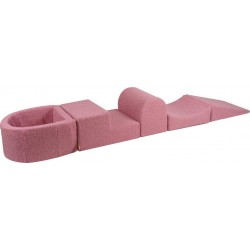 NC Set De Mousse Avec Piscine, Boucle Rose, Sans Balles