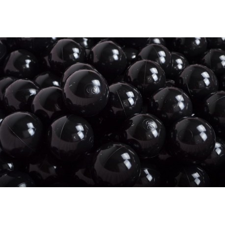 NC Ensemble De Boules En Plastique, 50 Pcs, Noir