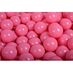 Clair Ensemble De Boules En Plastique, 50 Pcs, Rose Clair