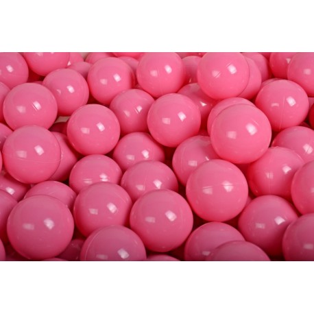 Clair Ensemble De Boules En Plastique, 50 Pcs, Rose Clair