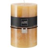 NC Bougie Cylindrique 110h En Paraffine Ocre 10x10x15 Cm