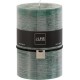 NC Bougie Cylindrique 110h En Paraffine Vert 10x10x15 Cm