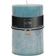 NC Bougie Cylindrique 120h En Paraffine Azur 10x10x15 Cm