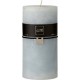 Clair Bougie Cylindrique Bleu 20x10 Cm 140 Heures