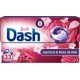 DASH Capsules Lessive tout en 1 Détergent Jasmin et Rose de Mai 33 capsules