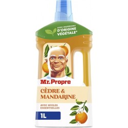 MR PROPRE Nettoyant Ménager Multi-Usages Cèdre & Mandarine avec Huiles Essentielles le bidon de 1L