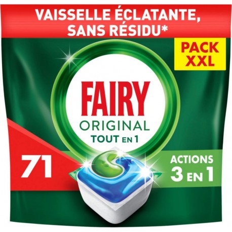 FAIRY Capsules Lave Vaisselles Original Tout en 1 71 capsules