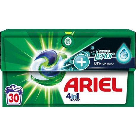 ARIEL Capsules Lessive Touch+ Of Lenor 30 capsules