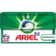 ARIEL Lessive Capsules 3en1 Pods Original 33 capsules