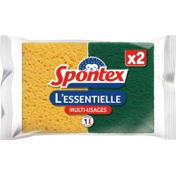 SPONTEX Eponge Essentielle 2 éponges