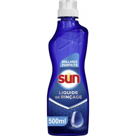 SUN Liquide Lave Vaisselle Rinçage Brillance 500ml