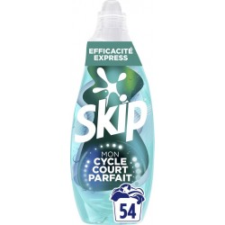 SKIP Lessive Liquide Cycle court Efficacité Express le bidon de 2.16L