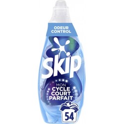 SKIP Lessive Liquide Cycle court Odeur Control le bidon de 2.16L