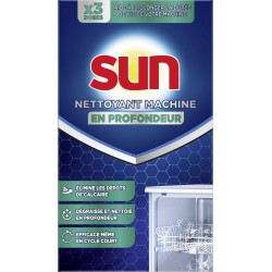 SUN Sel Nettoyant Machine Lave Vaisselle en Profondeur 120g