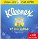 XL KLEENEX Boite de Mouchoirs Extra Large Original XL carré KLEENEX 40 mouchoirs