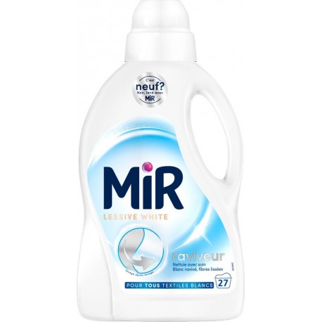 MIR Lessive Liquide Raviveur de Blanc le bidon de 1,35L