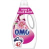 OMO Lessive Liquide Rose & Lilas Blanc x42 1.764L