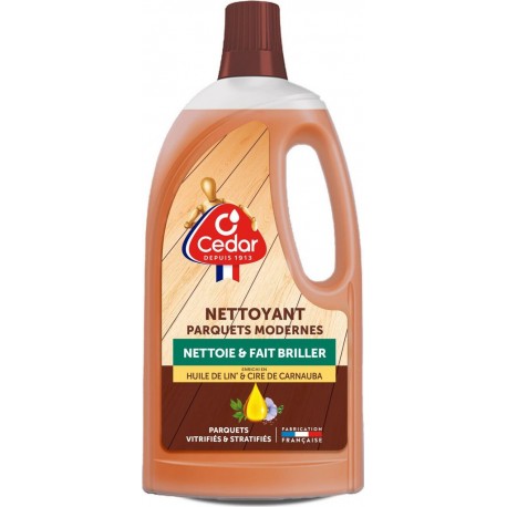 CEDAR Nettoyant Parquets Modernes O' 1L