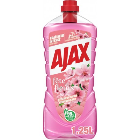 AJAX Nettoyant Ménager Fête des Fleurs Cerisier en Fleurs 1.25L