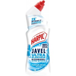 WC HARPIC Nettoyant WC Javel Ultra Blancheur Parfum Frais HARPIC 750ml