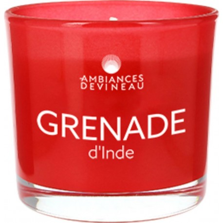 AMBIANCE DEVINEAU Bougie Grenade d'Inde la bougie