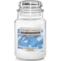 YANKEE CANDLE Bougie moyenne Coton doux la bougie