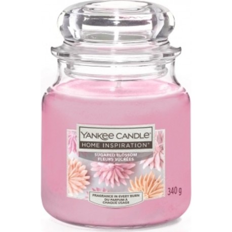 YANKEE CANDLE Bougie moyenne Fleurs sucrées la bougie