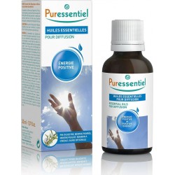 PURESSENTIEL Diffuseur D'Huiles Essentielles Energie Positive 30ml