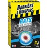 Barrière à Rongeurs Anti rats appât céréales 6x25g 150g