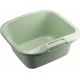 NC Bassine carré vert sauge la cuvette de 6L