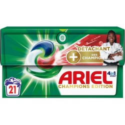 ARIEL Lessive Capsules 4en1 Pods Champions 21 capsules