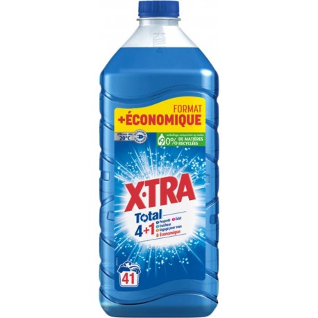 TRA Lessive Liquide Total 4+1 X- 1.845L