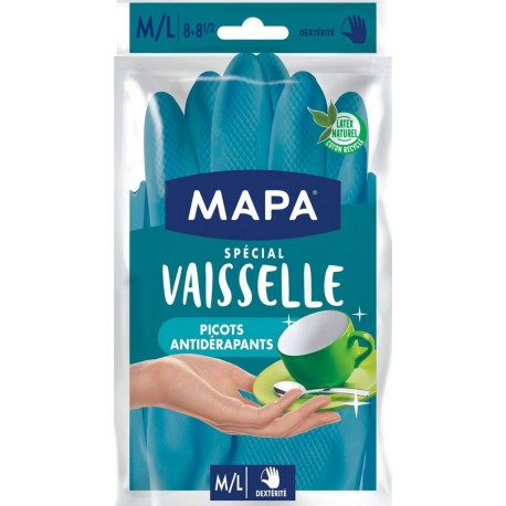 NC Gants De Ménage Spécial Vaisselle Mapa M/l-8/8.5