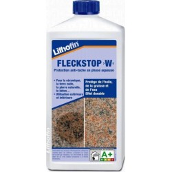 Lithofin Fleckstop W Traitement Hydrofuge Anti-taches Pierre Naturelle 1L