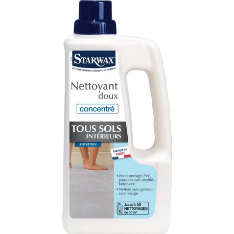 NC Nettoyant Doux Tous Sols Starwax 1L