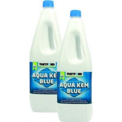 Aqua Pack Thetford 2x Aqua-kem Bleu Additif Sanitaire Toilette Portable Camping