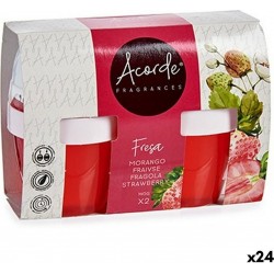 NC Lot De Désodorisants Gel Fraise (24 Unités)