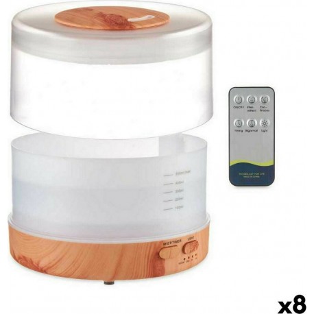 NC Humidificateur À Diffuseur D'arômes Avec Led Multicolore 12 W