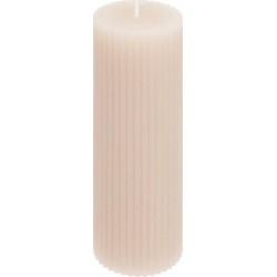 NC Bougie Déco demi 14cm Taupe