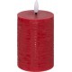 NC Bougie Déco À Led molia 13cm Rouge