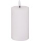 Bougie Déco À Led molia 15cm Blanc