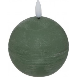 NC Bougie Boule À Led molia 12cm Vert