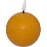 NC Bougie Boule À Led molia 12cm Jaune