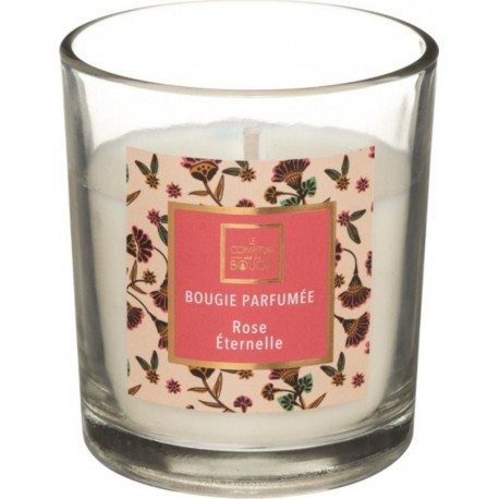 NC Bougie Parfumée En Verre neda 8cm Rose Éternelle