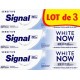 SIGNAL Dentifrice Sensitive White Now les 3 tubes de 75ml