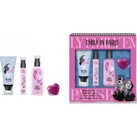 GLOSS Coffret Bain Cœur Emily In Paris ! le coffret