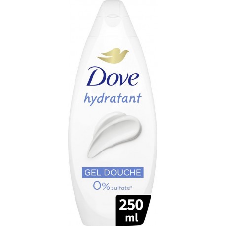 DOVE Gel Douche Hydratant 0% Sulfate 250ml